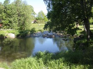 Pedaltramparens pausplats.