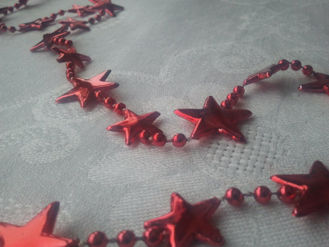 Prydnad på julbordet.