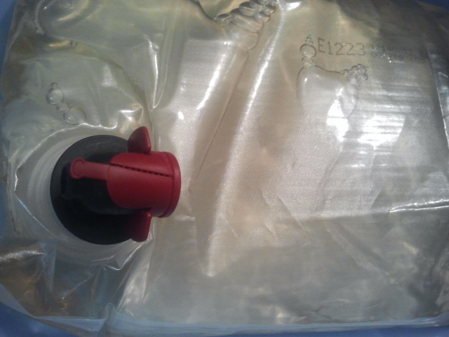 Vinpåsen får vänta i baljan.