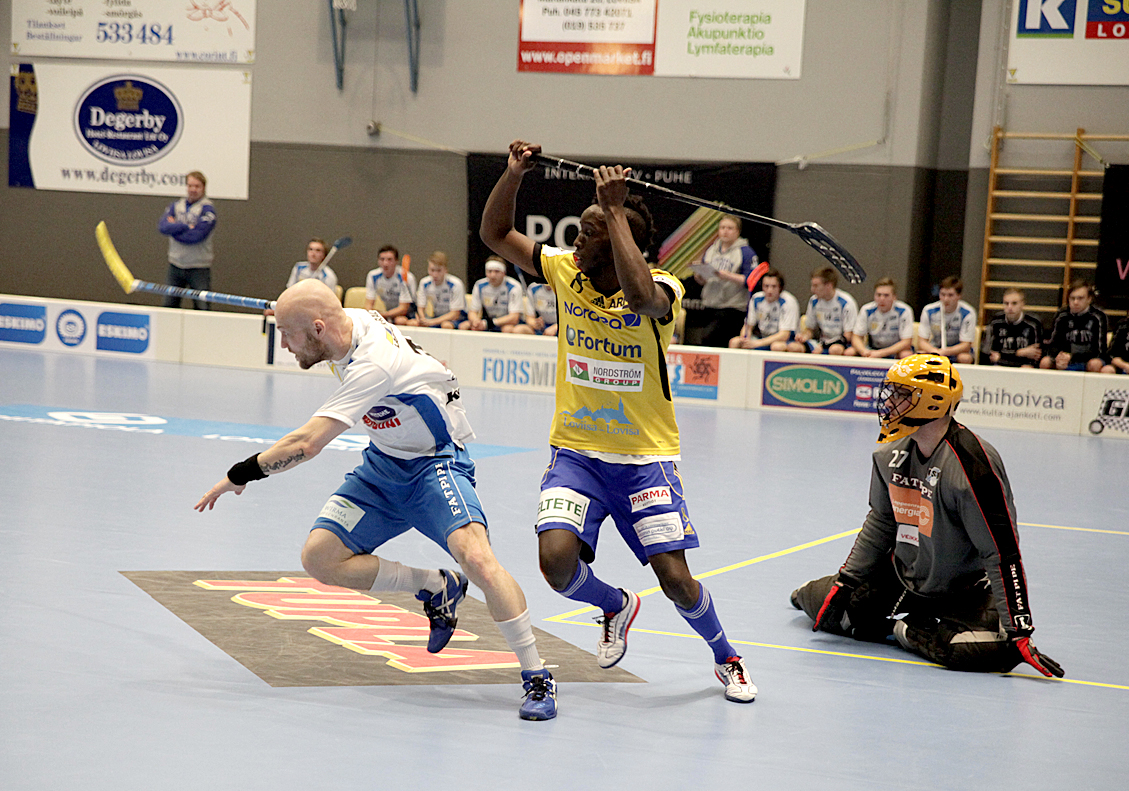 En bråkdel av en sekund i en match.