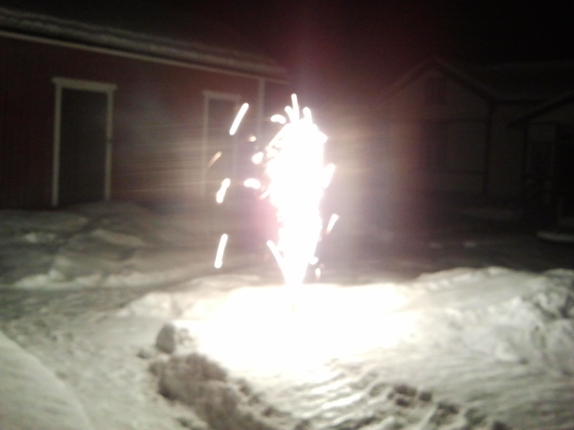 Hann inte ställa in kameran rätt för den här bilden heller :-D