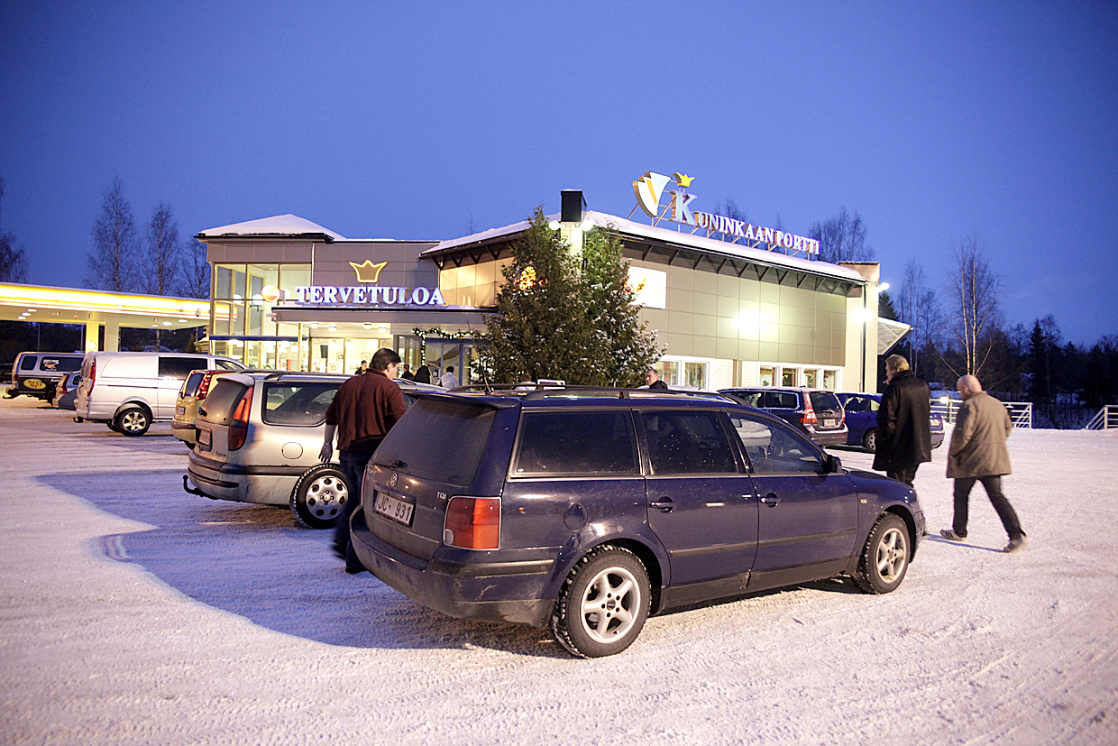 Trevligt att ibland stanna på andra platser än ABC-mackarna som alla ser lika ut.