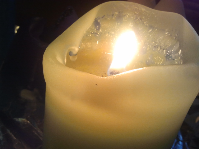 Svårfotograferat men vackert.