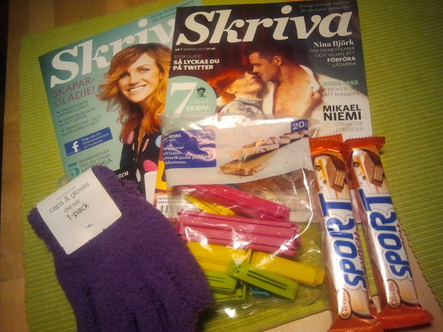 Gåvor från Sverige.