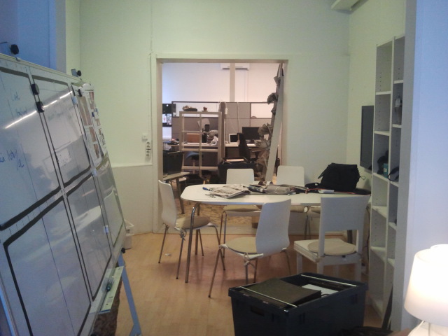 Här har vi haft många givande morgonmöten.