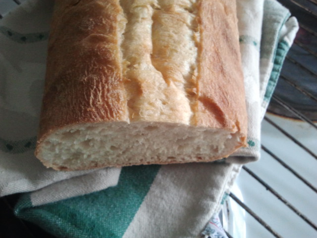 Den här morgonen startade med nybakt bröd.