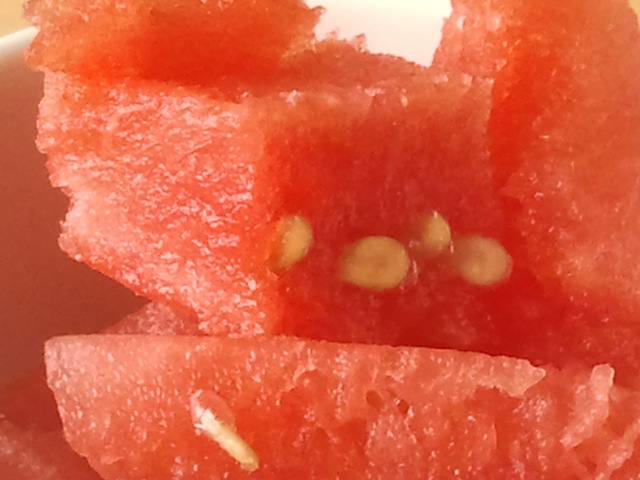 Vad händer om man äter kärnorna i en melon?