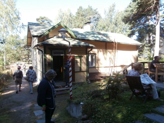 Så här ser Casa BenItalia ut från gårdssidan.