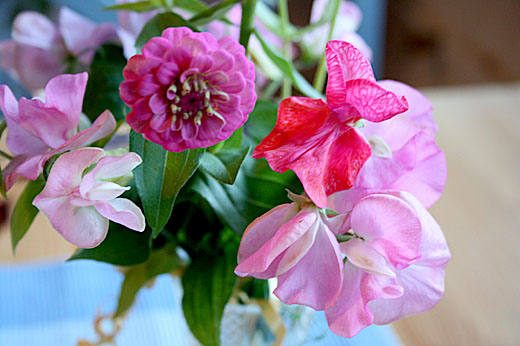 Svärmor kunde jobba på ett blombinderi, så fin var buketten.