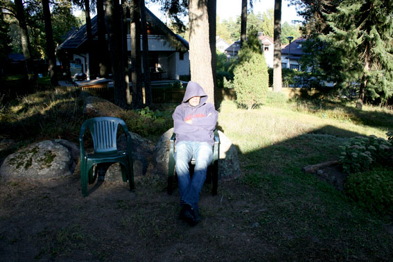 Här spelas nyaste avsnittet av tv-programmet Solsidan in.