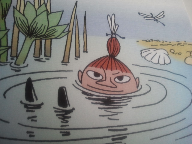 Med det här fina vykortet från Muminvärlden önskar Lilla My och jag dig en härlig fredag!