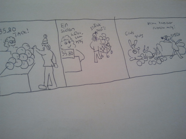 Såväl kunskap i teckning och tålamod fattas, men kanske jag någon vacker dag får till det så det blir lite snyggare :-)