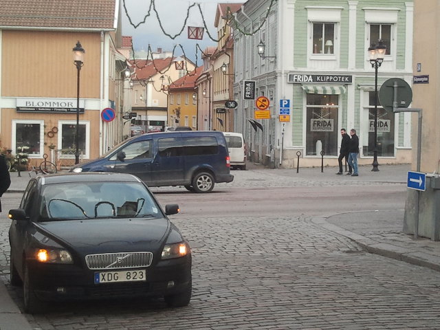 Promenaden gick vidare mot gamla stan.