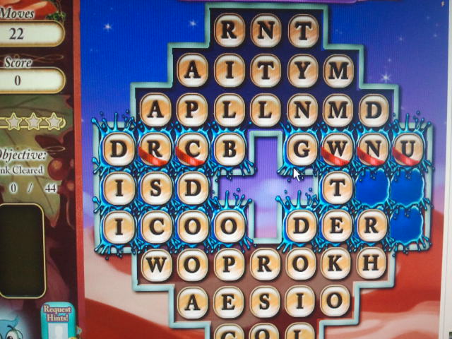 Och själv tar jag det lugnt med hostan. Har hittat ett ordspel som är både lärorikt och underhållande.