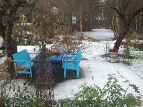 Garnison är stadsdelen där jag växte upp. Konungsdammen ligger hundra meter från gården där jag växte upp. Så jag har åkt skridsko som barn på dammen som syns i bakgrunden.