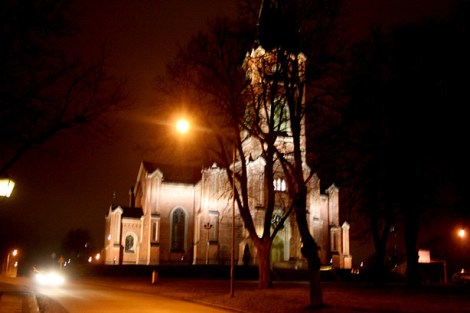 Lovisas ståtliga kyrka.