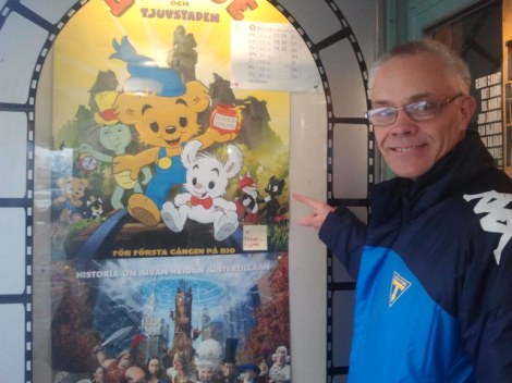 Vårt kulturella veckoslut kulminerade med biobesök och nyaste Bamsefilmen.