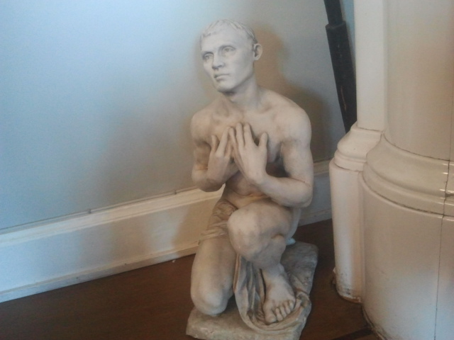 Är han fundersam, tacksam, olycklig?