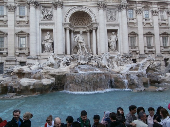 Fontana di Trevi.