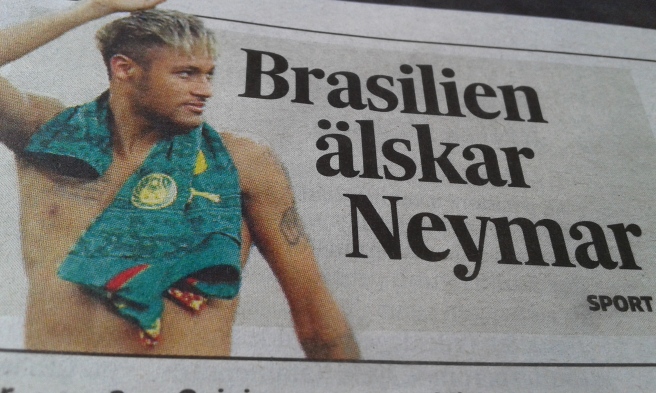 Även andra än brasilianarna har upptäckt Neymar.
