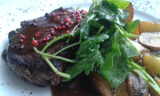 Restaurant Saltbodan har många läckerheter på menyn, det här är en.