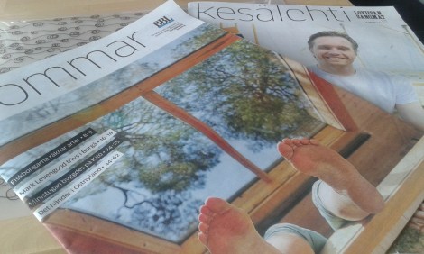 Borgåbladets och Loviisan Sanomats sommartidningar.