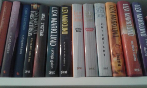 Snart ska de här böckerna landa på mitt loppisbord.