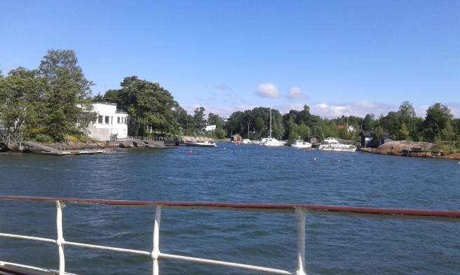 En del av natursköna Degerö.