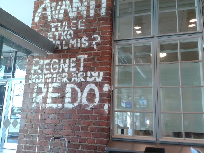 Avanti är en musikfestival och jag antar att det ofta regnat under den, eller också har jag fattat allt fel.