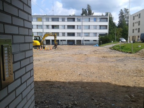 Ny asfalt lär ska läggas på torsdag.