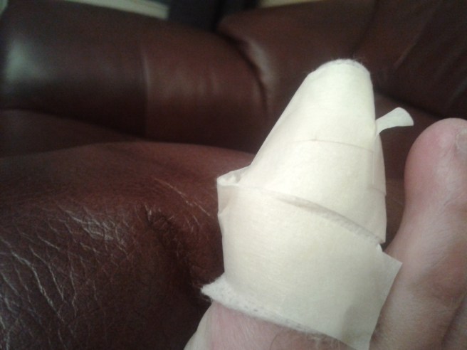 Ursäkta att jag visar denna hemska bild men livet är inte heller alla gånger vackert.