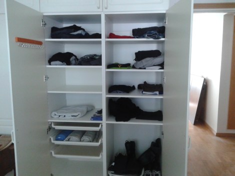 Var tvungen att hämta några höstplagg.