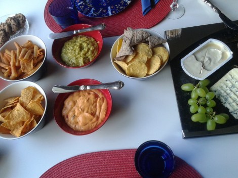 Fick det mesta på bild, dock inte köttfärsen och tacosbåtarna.