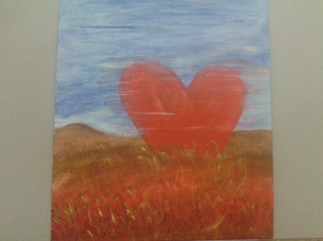 Himlen är oskyldigt blå.