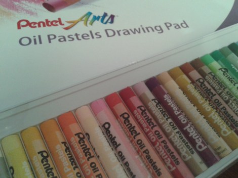 Ska bli spännande att testa kritorna.