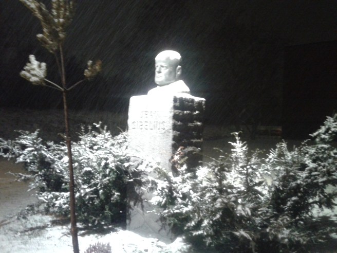 Snart insnöad Sibelius.