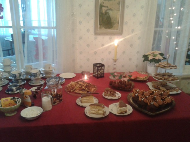 Här fanns mycket gott till salu.