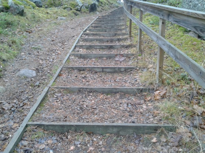 Trappor kan se ut också så här.