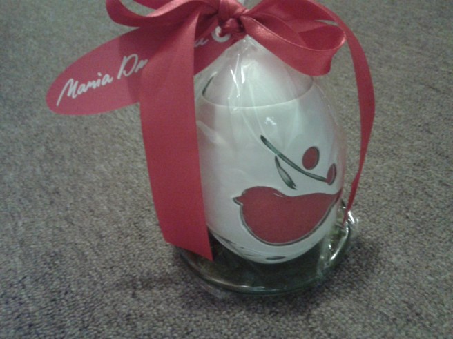 Älskar själv ljus och tycker det här är så vackert.