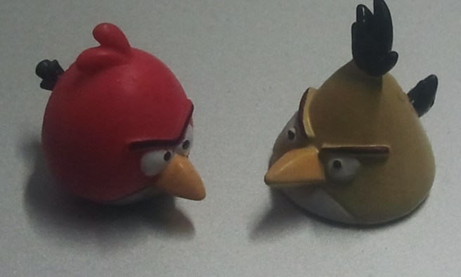 - Det var ditt fel!  - Nej, det var ditt!