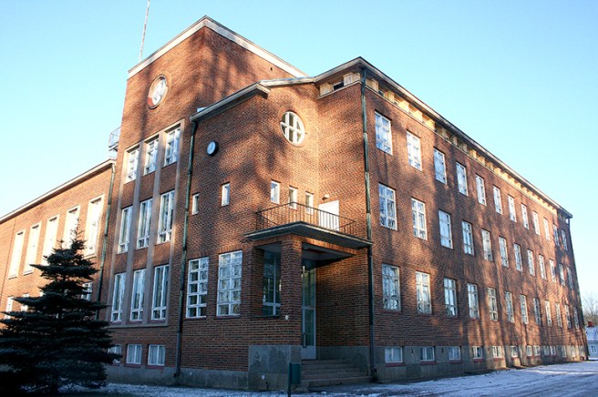 En ståtlig byggnad.