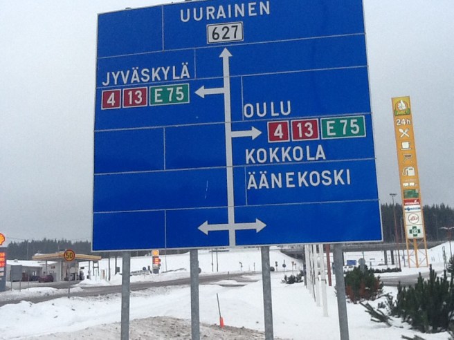 Man kan åka mot alla väderstreck.