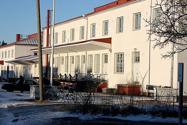 Gamla mejeriet i Lovisa.