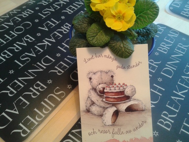 Tänkvärda ord och en vacker, vårlig blomma.