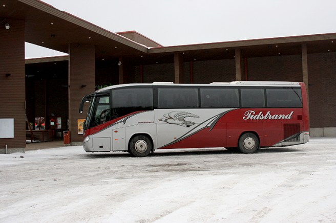 Paus vid Hirvaskangas ABC.