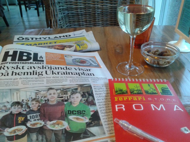 Första mötet efter jobbet.