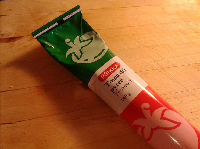 Så här ska en tub tömmas.