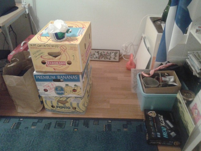 Efter påsk ska allt det här vara tömt.