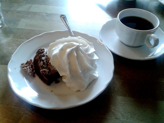 Hallå! Vart tog kladdkakan vägen? :-D