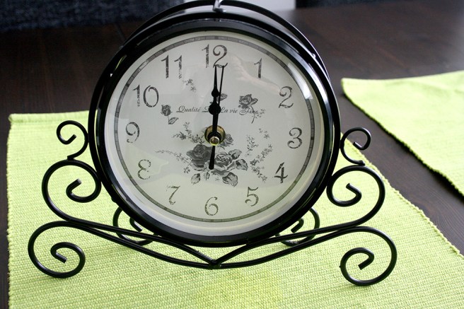 Den här klockan flyttade in hos mig i dag.